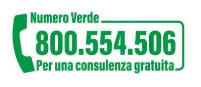 Numero Verde 800.554.506 — per una consulenza gratuita
